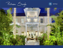 Tablet Screenshot of pritamsingh.net